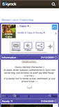 Mobile Screenshot of amelie-cajou.skyrock.com