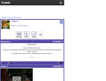 Tablet Screenshot of amelie-cajou.skyrock.com