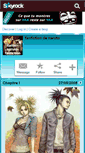 Mobile Screenshot of fanfic-naruto-fanfiction.skyrock.com