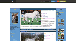 Desktop Screenshot of poney-celebre.skyrock.com