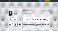 Desktop Screenshot of creation-ninie.skyrock.com