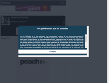 Tablet Screenshot of peachftl-fan.skyrock.com