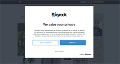 Desktop Screenshot of crissd.skyrock.com