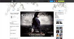 Desktop Screenshot of kenza-farah--x3.skyrock.com