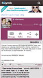 Mobile Screenshot of interview-fantastic.skyrock.com