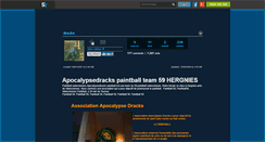 Desktop Screenshot of dracks.skyrock.com