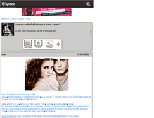 Tablet Screenshot of ginny-harry01.skyrock.com