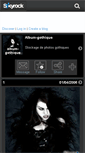 Mobile Screenshot of album-gothique.skyrock.com