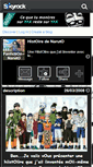 Mobile Screenshot of fanfiction--naruto.skyrock.com