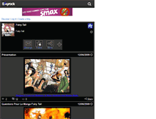 Tablet Screenshot of fairy-tail-natsu.skyrock.com