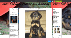 Desktop Screenshot of lettysrottweiler.skyrock.com