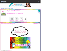 Tablet Screenshot of beboo-blablaland.skyrock.com