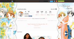 Desktop Screenshot of je-suis-fan-de-mikan.skyrock.com