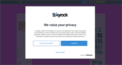 Desktop Screenshot of bl0nd1.skyrock.com