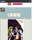 Tablet Screenshot of cc-et-lelouch2508.skyrock.com