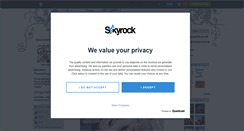 Desktop Screenshot of piercingsxplugs.skyrock.com