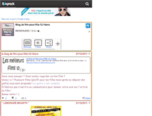 Tablet Screenshot of film-pour-fille-12-14ans.skyrock.com