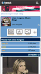 Mobile Screenshot of clara-morgane-son.skyrock.com