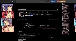 Desktop Screenshot of fanderainbow.skyrock.com