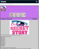 Tablet Screenshot of disney-secret-story.skyrock.com