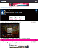 Tablet Screenshot of fansdepriscilla.skyrock.com