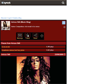 Tablet Screenshot of anissa-zikofficiel.skyrock.com