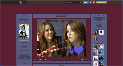 Desktop Screenshot of miley-ray-cyrus1412.skyrock.com