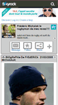 Mobile Screenshot of fred-michalak.skyrock.com