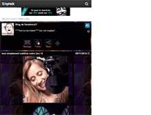 Tablet Screenshot of fandelara21.skyrock.com