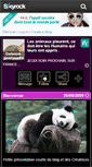 Mobile Screenshot of defense-animaux64.skyrock.com