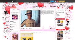 Desktop Screenshot of lovemisse1414.skyrock.com