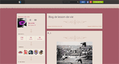 Desktop Screenshot of lesson-de-vie.skyrock.com