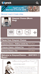 Mobile Screenshot of greysonchance-music1.skyrock.com