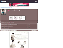 Tablet Screenshot of greysonchance-music1.skyrock.com