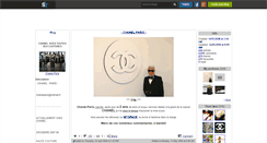 Desktop Screenshot of chanel-paris.skyrock.com