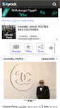 Mobile Screenshot of chanel-paris.skyrock.com