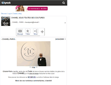 Tablet Screenshot of chanel-paris.skyrock.com