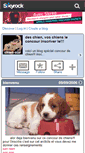 Mobile Screenshot of chien-star.skyrock.com