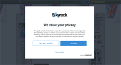 Desktop Screenshot of o-sarah.skyrock.com