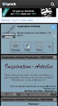 Mobile Screenshot of inspiration-articles.skyrock.com