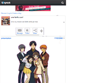 Tablet Screenshot of fanfic-fruits-basket.skyrock.com