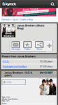 Mobile Screenshot of j0nas-brothers.skyrock.com