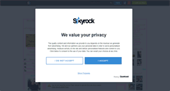 Desktop Screenshot of officielxbbey.skyrock.com