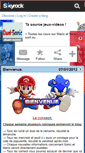 Mobile Screenshot of duel-sonic.skyrock.com