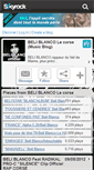 Mobile Screenshot of beliblanco-officiel.skyrock.com