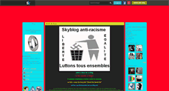 Desktop Screenshot of contr-le-racisme.skyrock.com