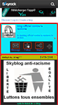 Mobile Screenshot of contr-le-racisme.skyrock.com