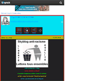 Tablet Screenshot of contr-le-racisme.skyrock.com