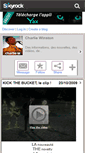 Mobile Screenshot of charlie-w.skyrock.com