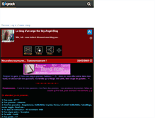 Tablet Screenshot of angelamour02.skyrock.com